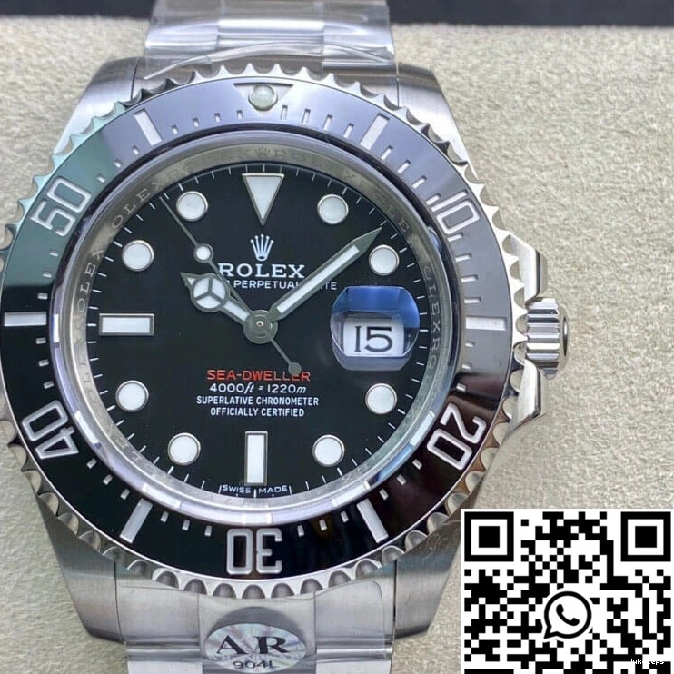 Dial 126600 Rolex AR Factory 2018 Anniversary 50TH Sea Dweller Black 0325